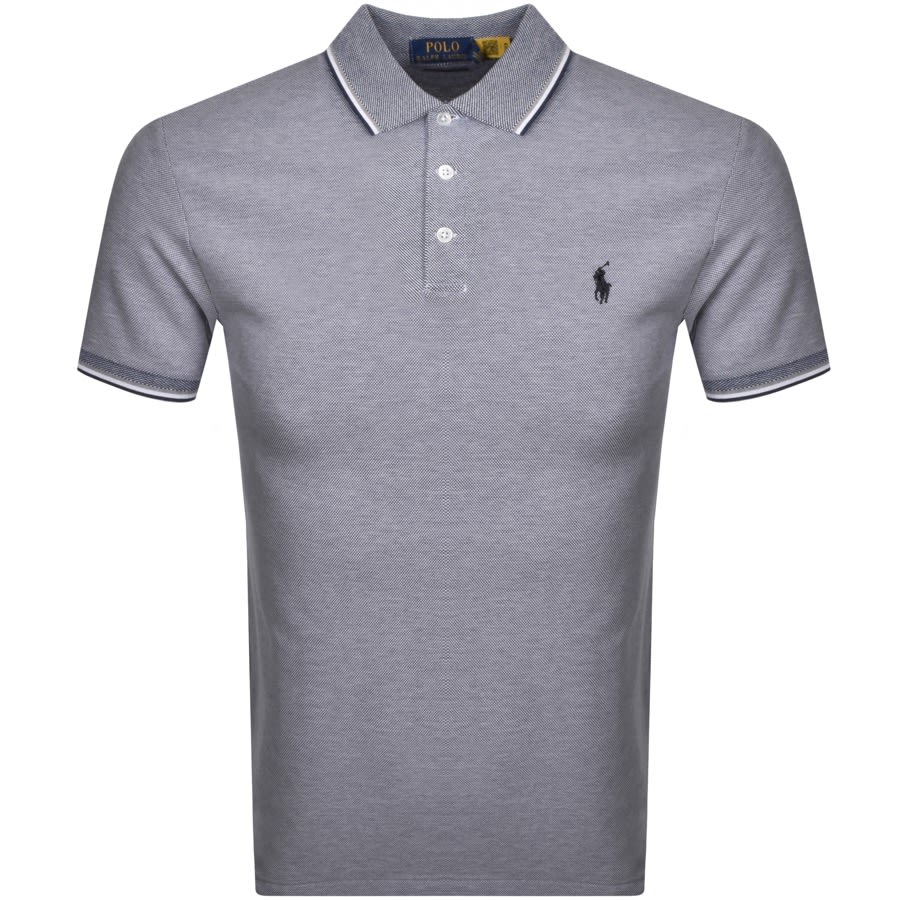 Alternative Image for ProductRalph Lauren Stretch Mesh Polo T Shirt Navy1
